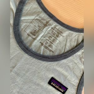 Patagonia tank top, loose fit. Hiking approved.